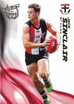 2016 Select AFL Certified #183 Jack Sinclair Front